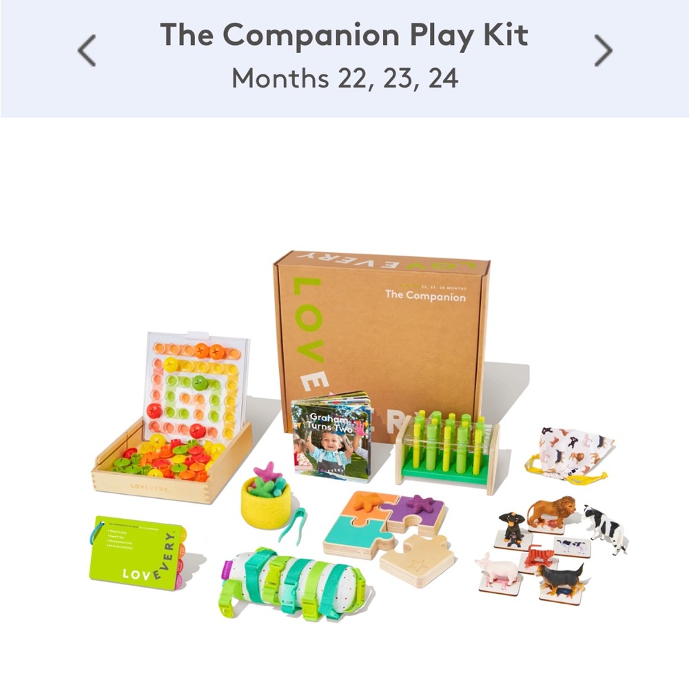 Lovevery Companion Play Kit (22-24 months)